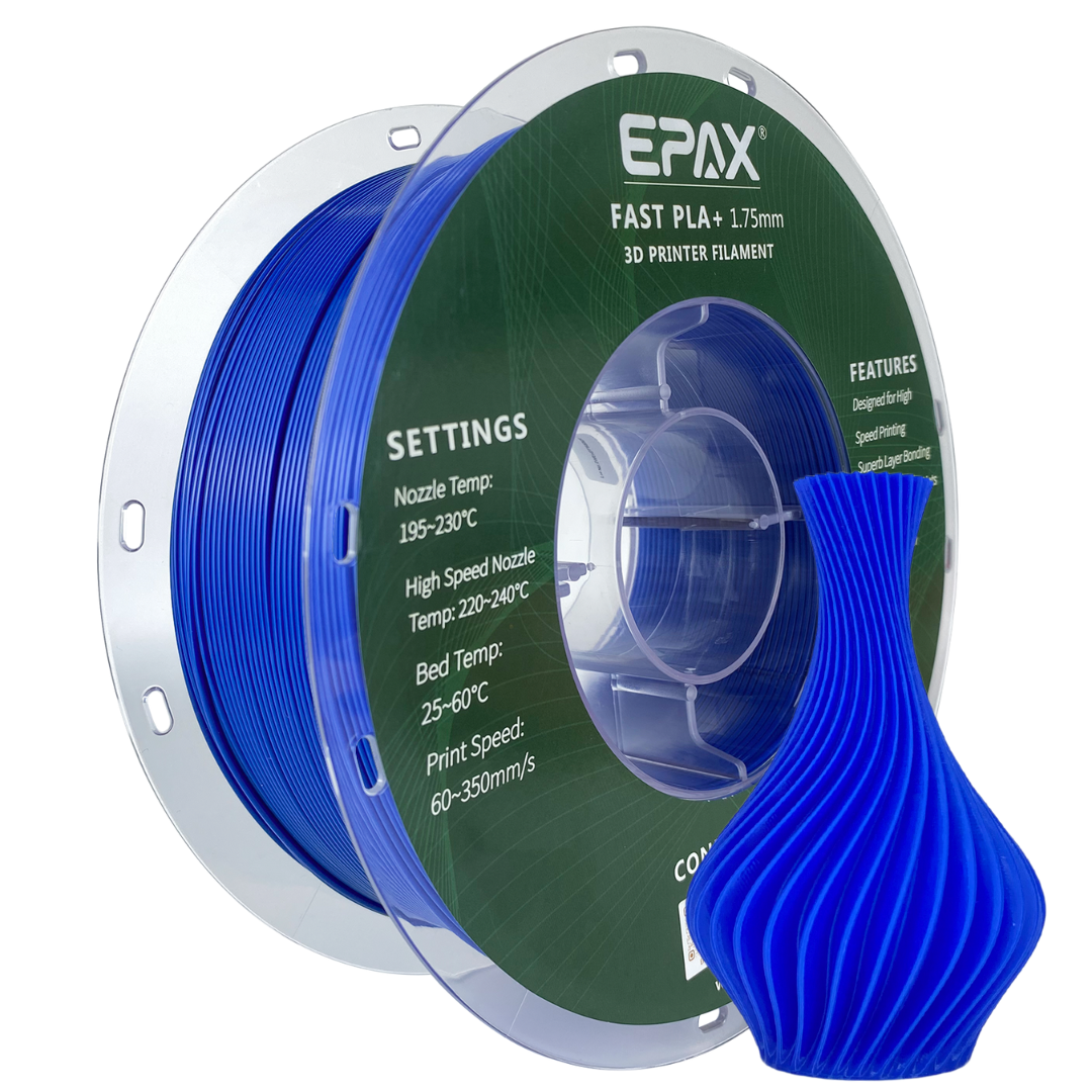 EPAX Fast PLA+ 3D Printer High Speed Filament, 1.75mm