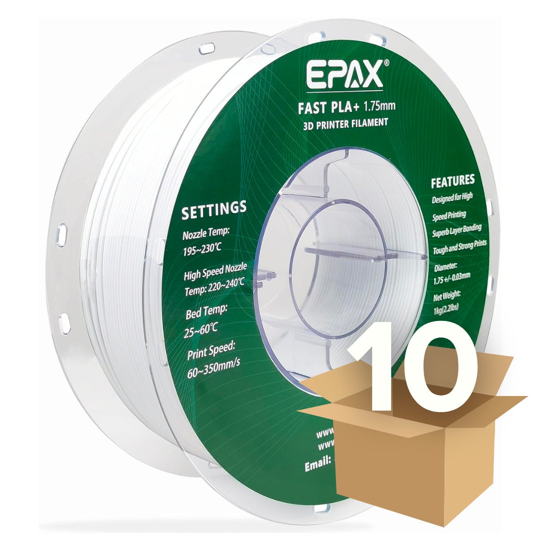 Wholesale Case EPAX 1.75 mm Fast PLA+  (10 spools in a case)