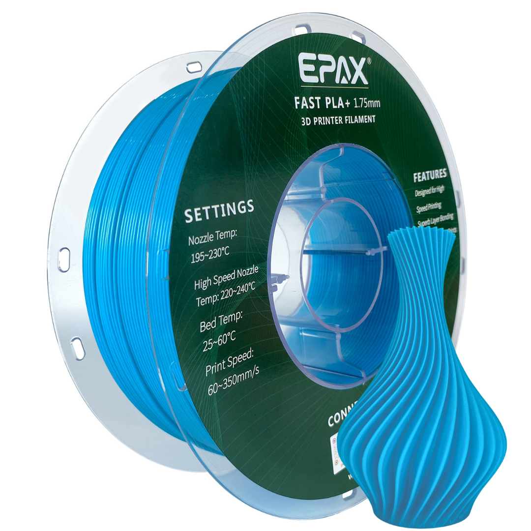 EPAX Fast PLA+ 3D Printer High Speed Filament, 1.75mm