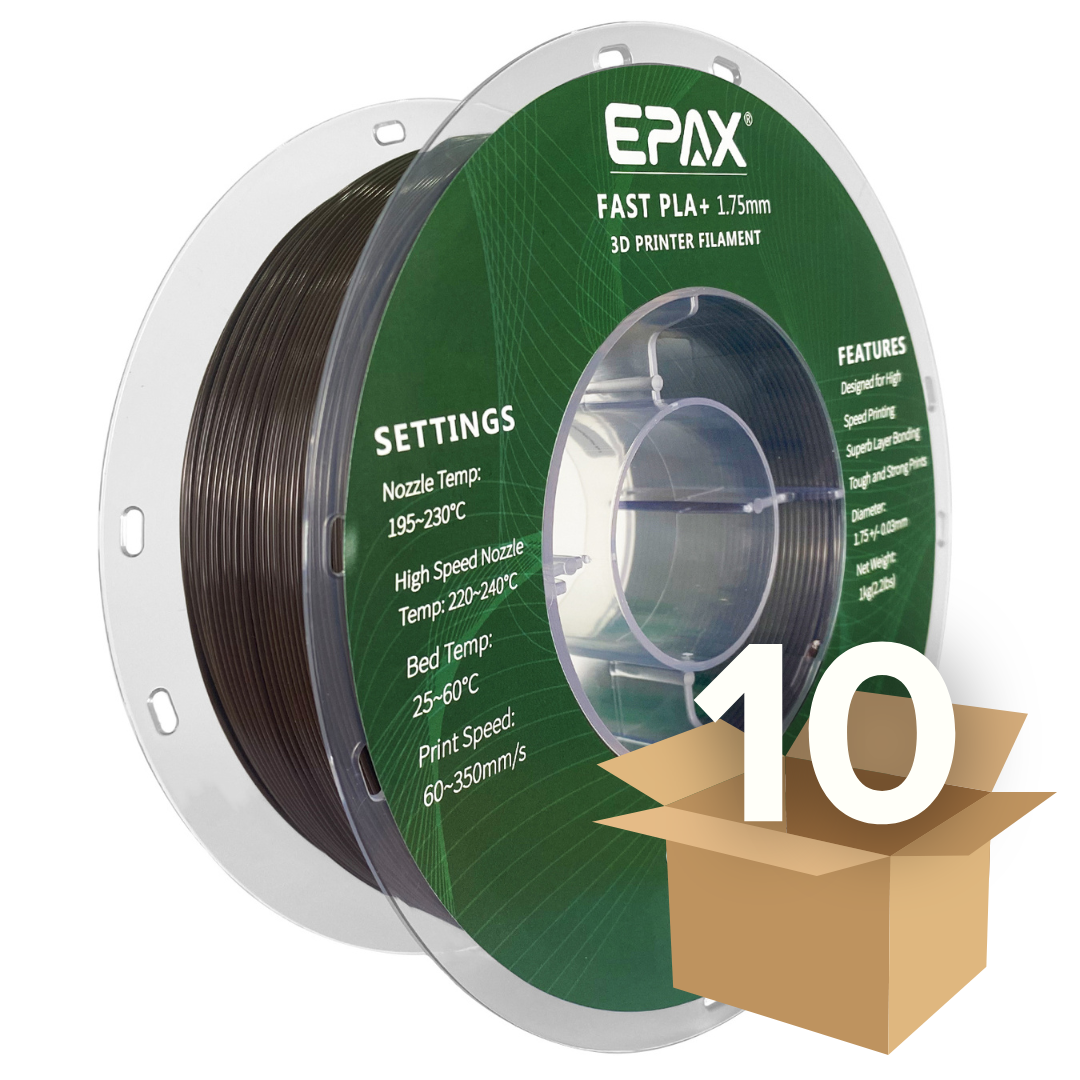 Wholesale Case EPAX 1.75 mm Fast PLA+  (10 spools in a case)