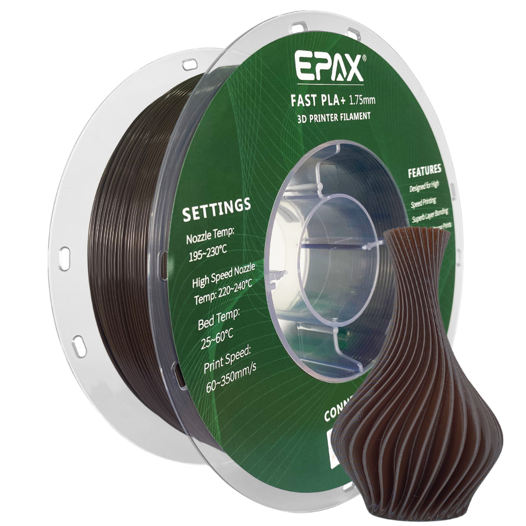 EPAX Fast PLA+ 3D Printer High Speed Filament, 1.75mm