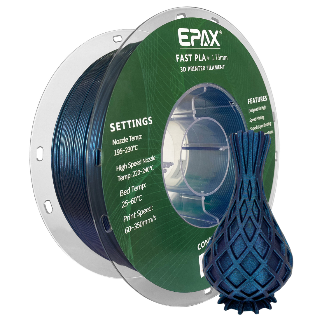 EPAX Fast PLA+ 3D Printer High Speed Filament, 1.75mm