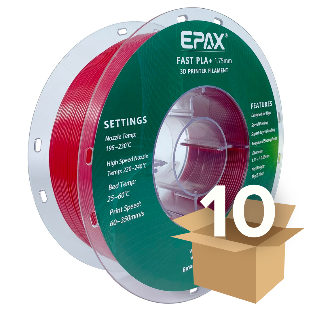 Wholesale Case EPAX 1.75 mm Fast PLA+  (10 spools in a case)