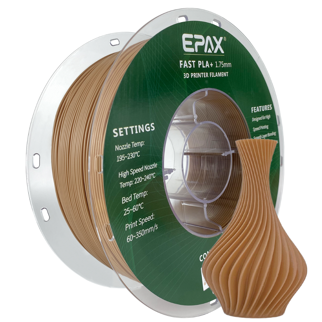 EPAX Fast PLA+ 3D Printer High Speed Filament, 1.75mm