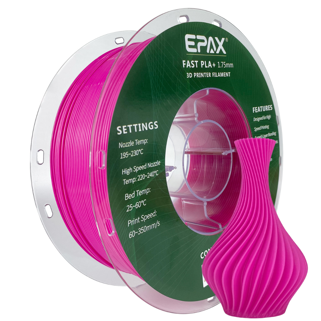 EPAX Fast PLA+ 3D Printer High Speed Filament, 1.75mm