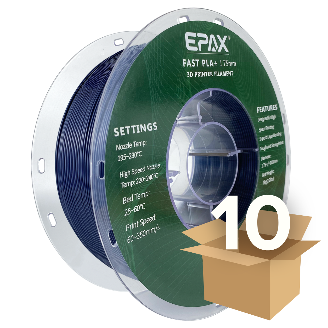 Wholesale Case EPAX 1.75 mm Fast PLA+  (10 spools in a case)