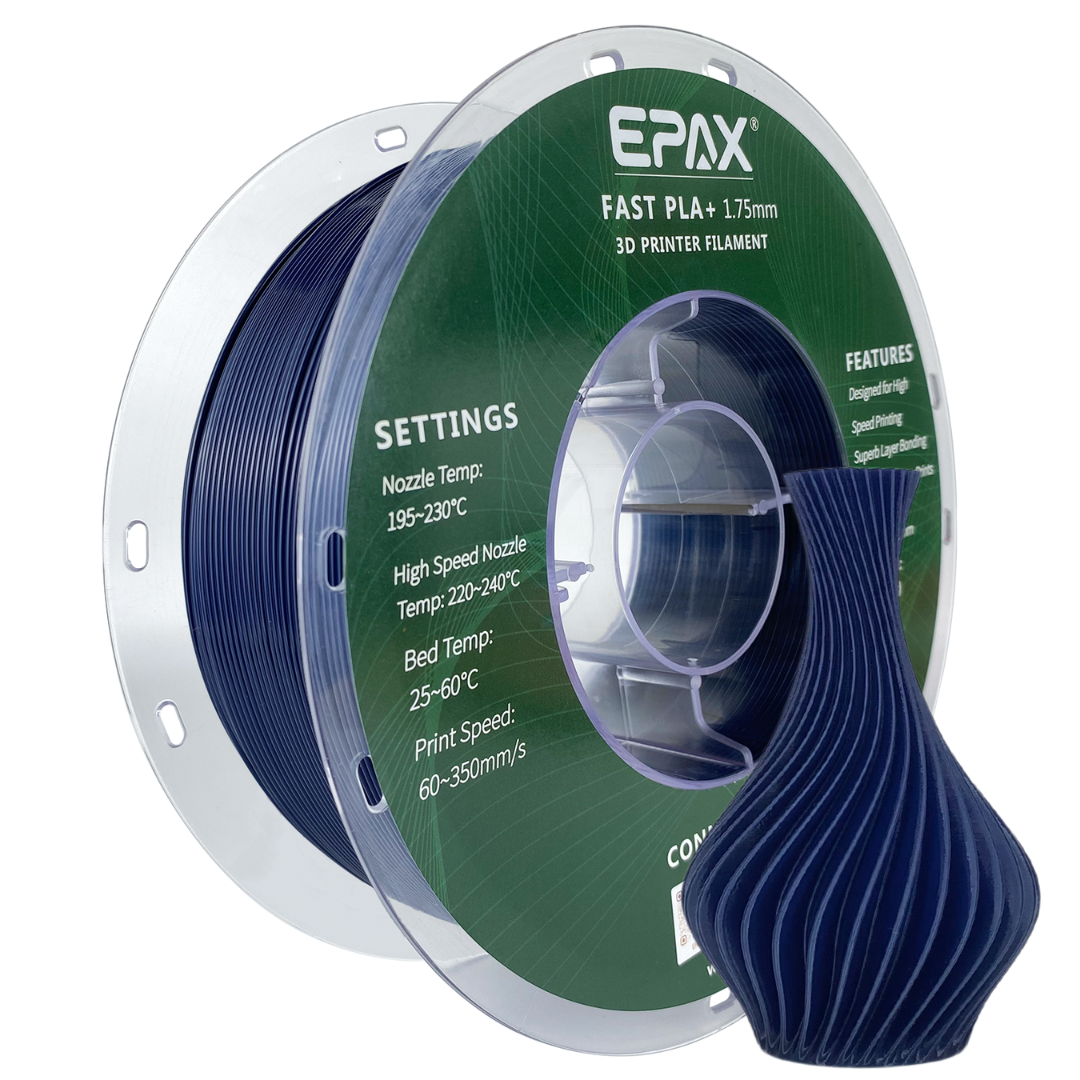 EPAX Fast PLA+ 3D Printer High Speed Filament, 1.75mm