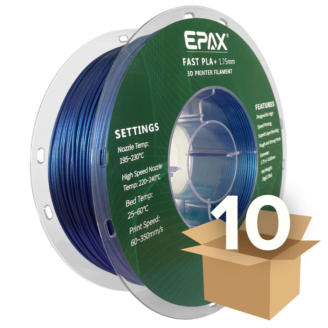 Wholesale Case EPAX 1.75 mm Fast PLA+  (10 spools in a case)