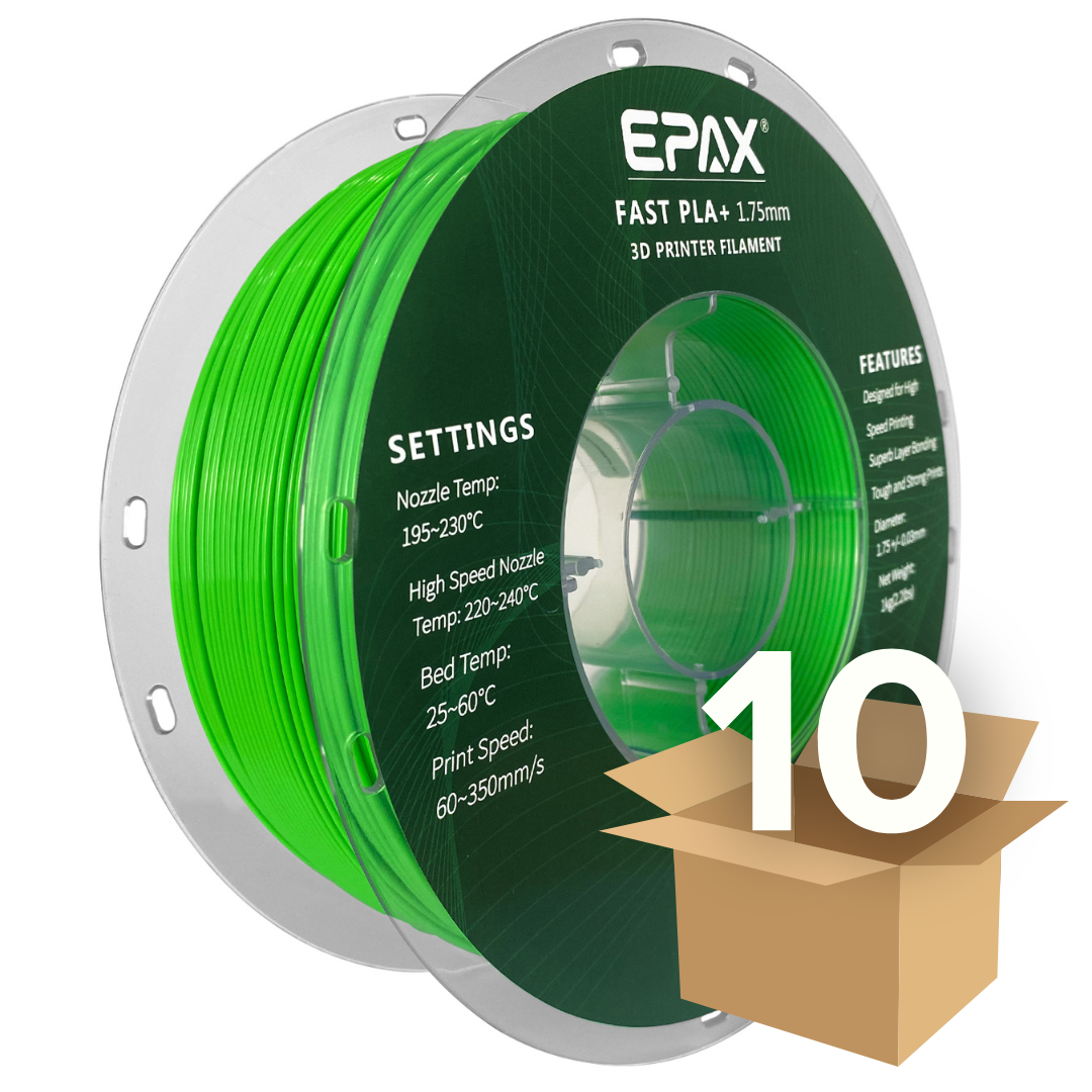 Wholesale Case EPAX 1.75 mm Fast PLA+  (10 spools in a case)