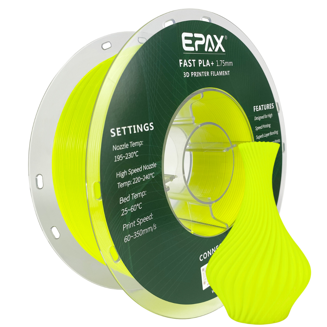 EPAX Fast PLA+ 3D Printer High Speed Filament, 1.75mm