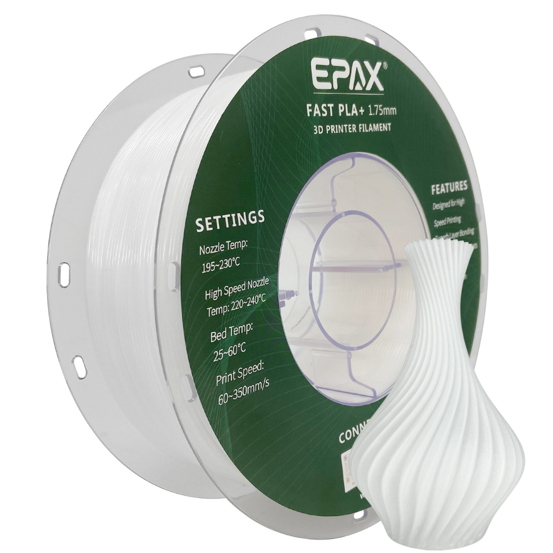 EPAX Fast PLA+ 3D Printer High Speed Filament, 1.75mm