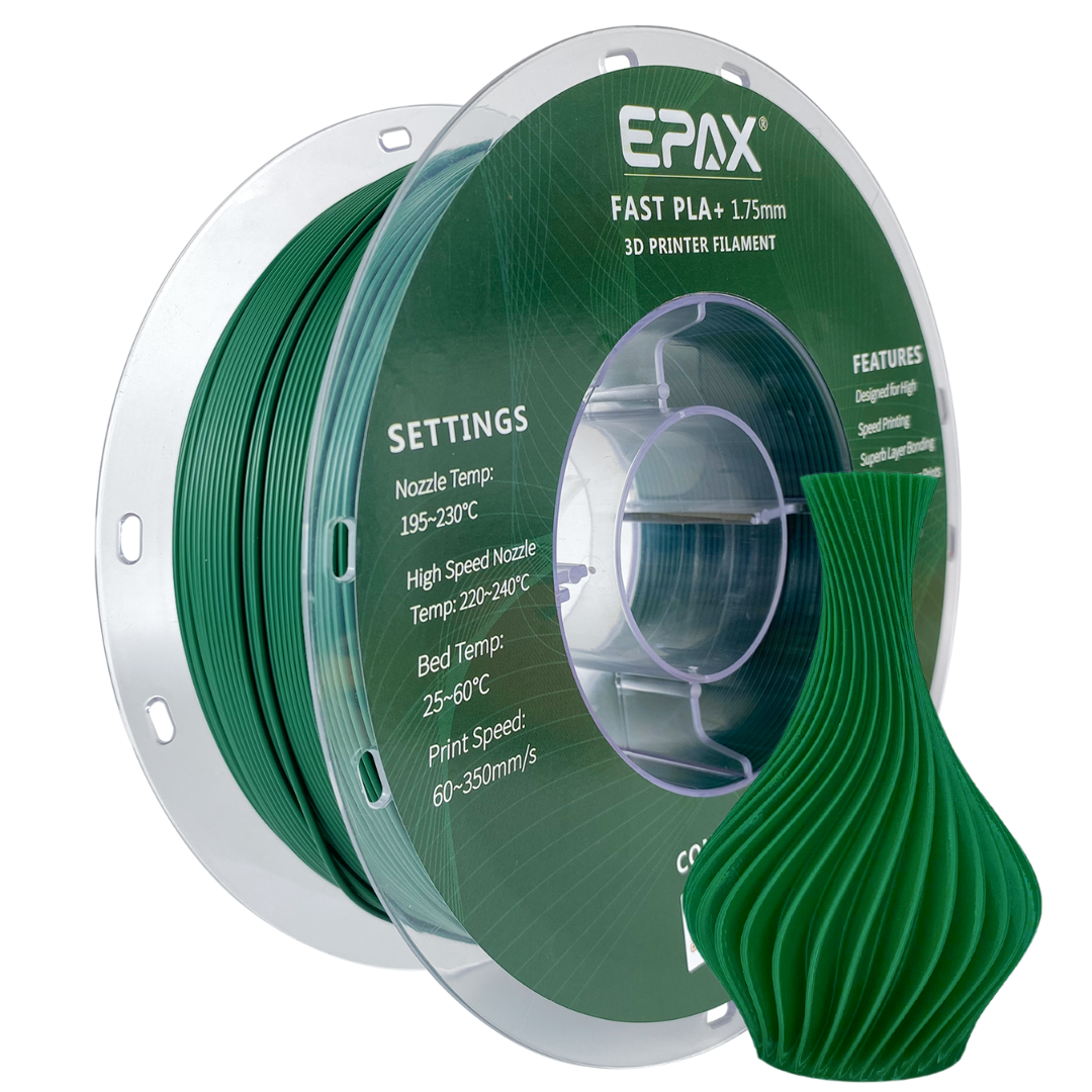 EPAX Fast PLA+ 3D Printer High Speed Filament, 1.75mm