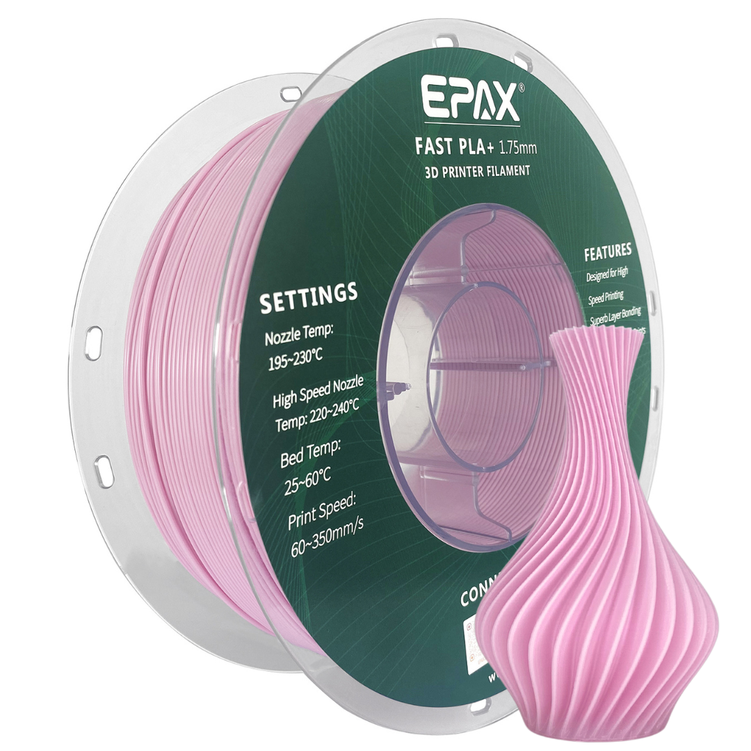 EPAX Fast PLA+ 3D Printer High Speed Filament, 1.75mm