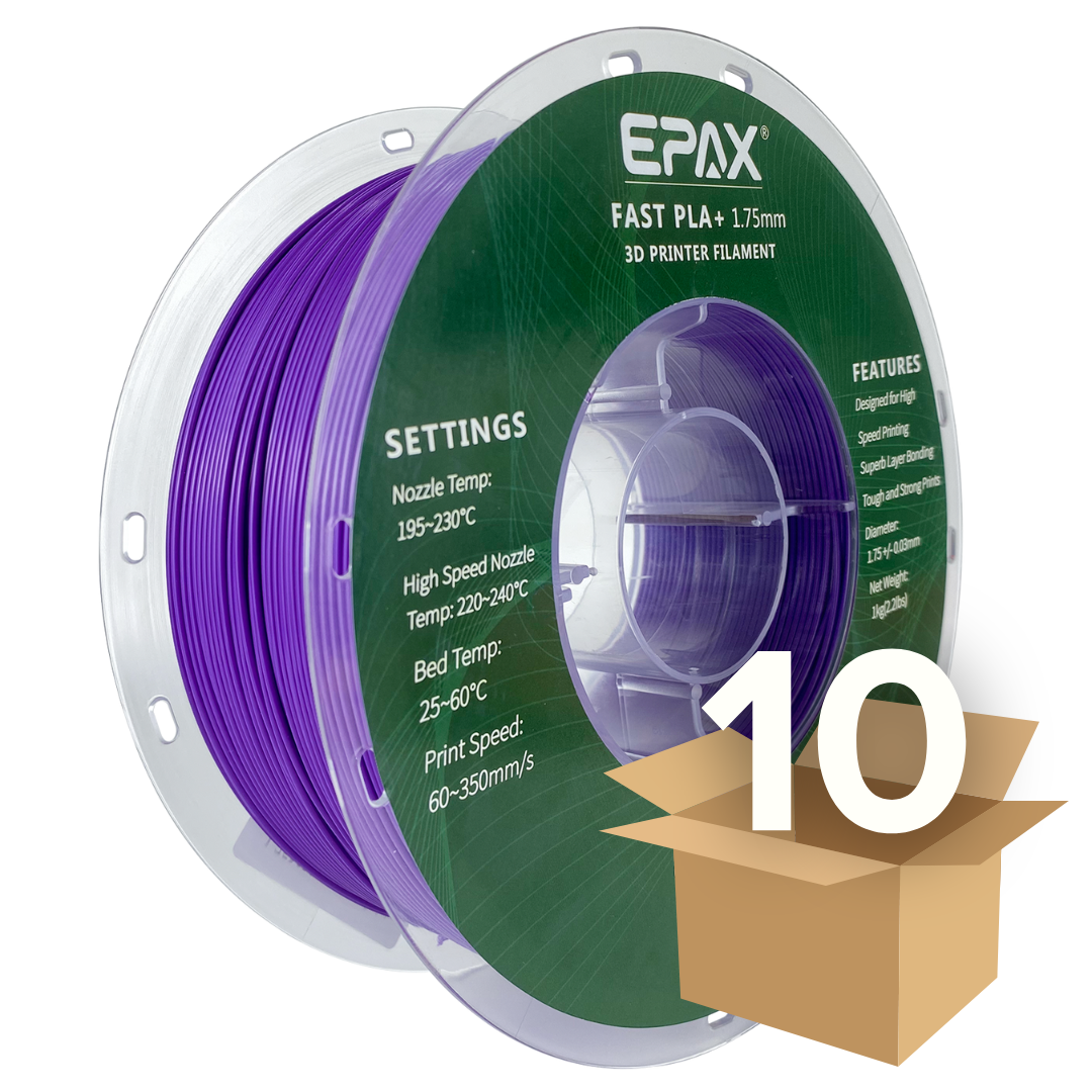 Wholesale Case EPAX 1.75 mm Fast PLA+  (10 spools in a case)