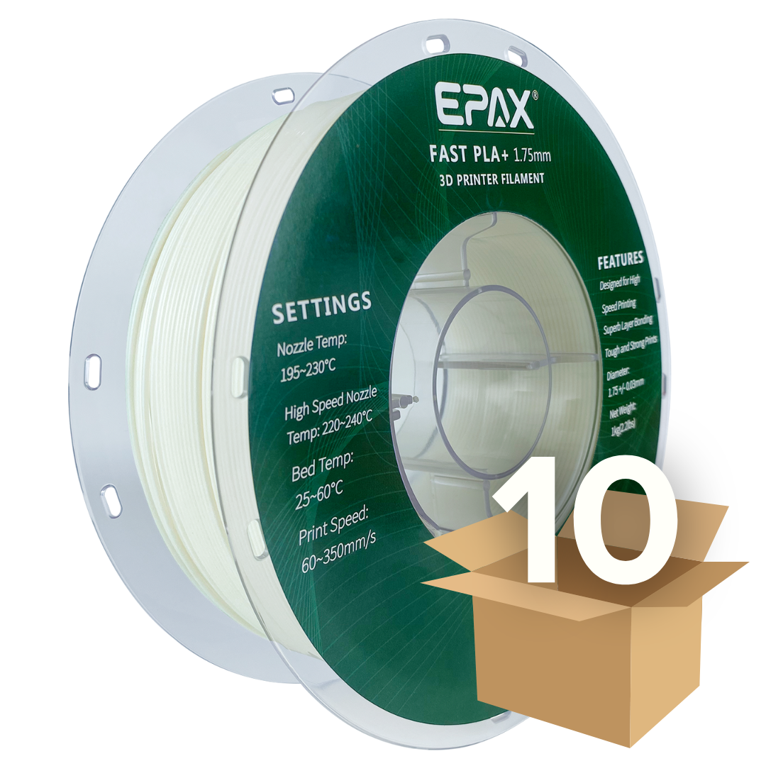 Wholesale Case EPAX 1.75 mm Fast PLA+  (10 spools in a case)