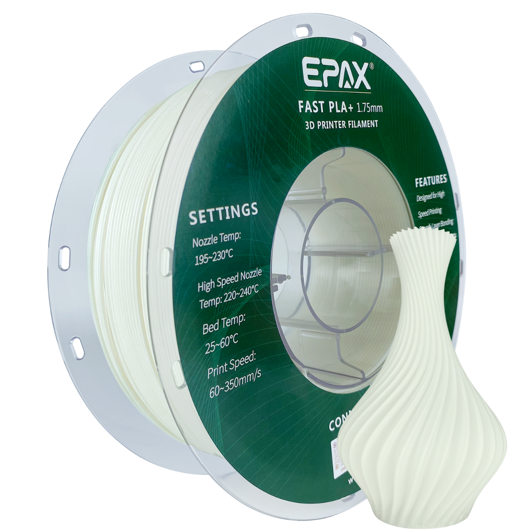 EPAX Fast PLA+ 3D Printer High Speed Filament, 1.75mm