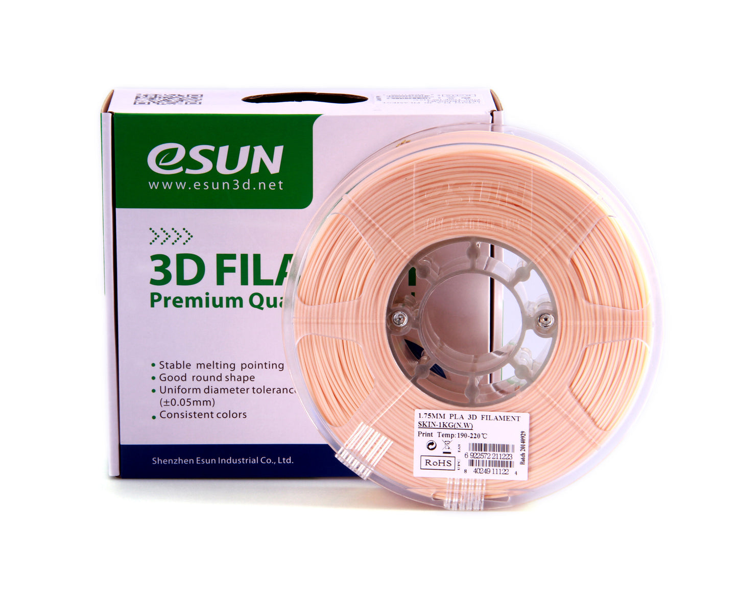 eSUN ABS Filament 1kg (2.2lb) 1.75mm