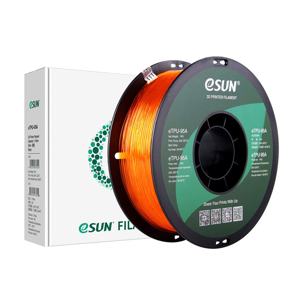 eSUN TPU 95A Flexible Filament 1.75mm 1KG (2.2lb)