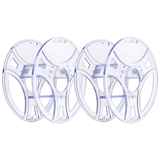 eSUN eSpool Detachable Refilament Reel, PC Hollow Recyclable Filament Holder, Easy Setup Environment-Friendly Replacement Storage Spool, 2 Pack, 200x65mm