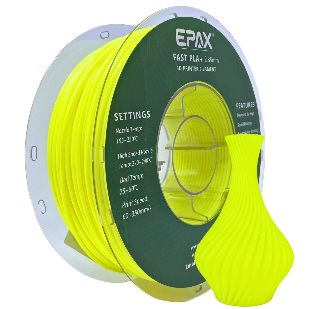 EPAX Fast PLA+ 3D Printer High Speed Filament, Special 2.85mm diameter, 1KG (2.2LB)