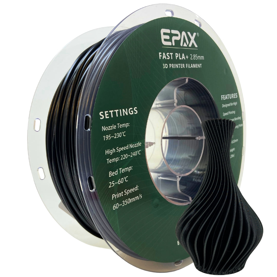 EPAX Fast PLA+ 3D Printer High Speed Filament, Special 2.85mm diameter, 1KG (2.2LB)