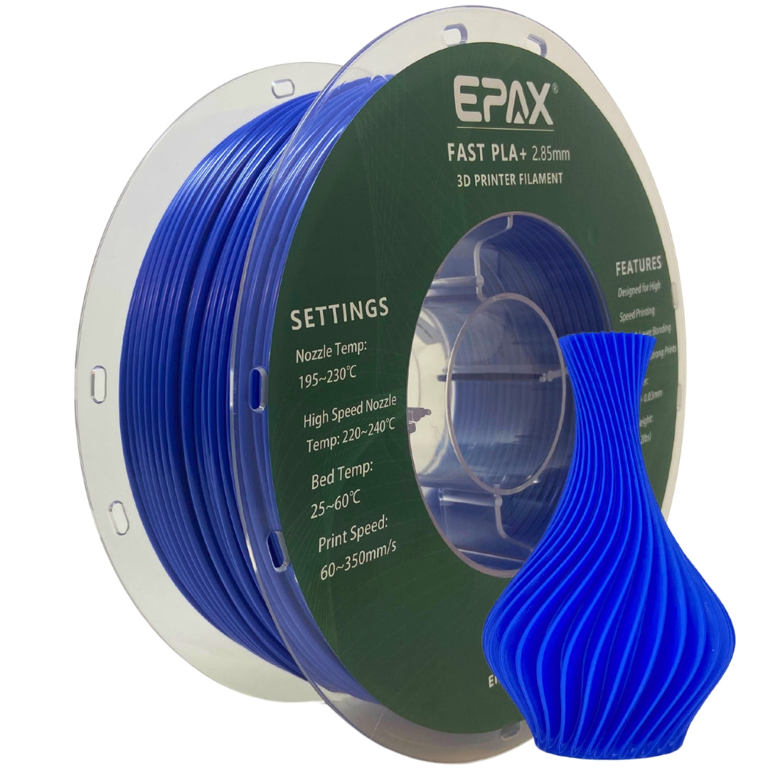 EPAX Fast PLA+ 3D Printer High Speed Filament, Special 2.85mm diameter, 1KG (2.2LB)
