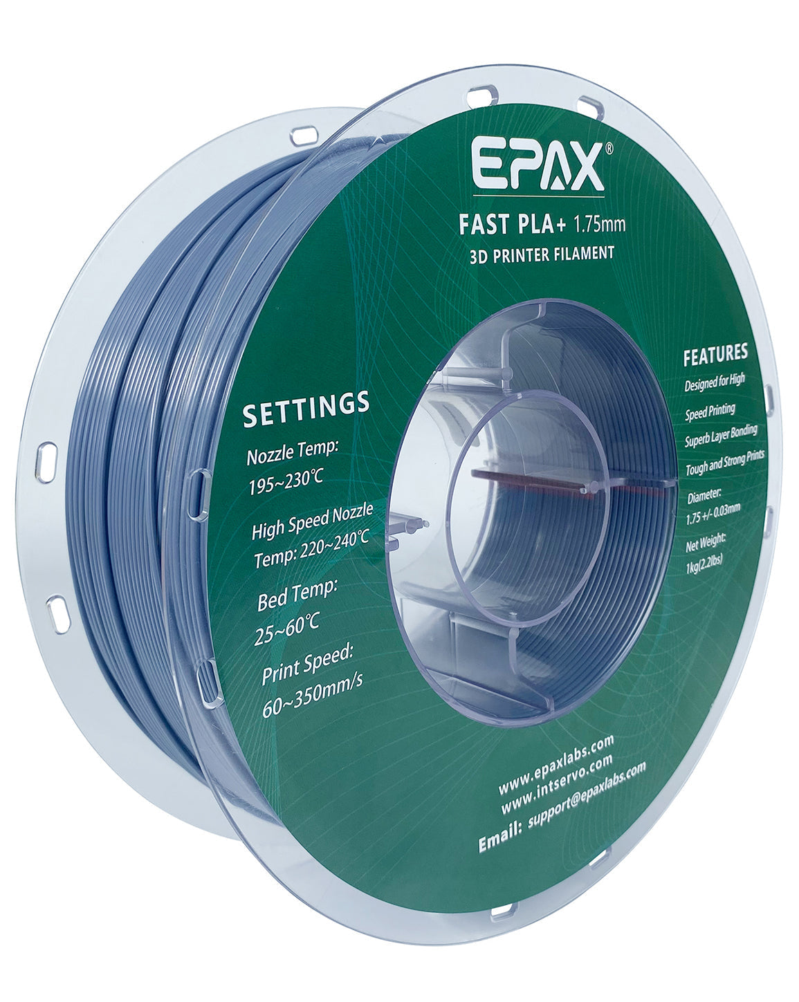 Wholesale Case EPAX 1.75 mm Fast PLA+ (10 spools in a case)