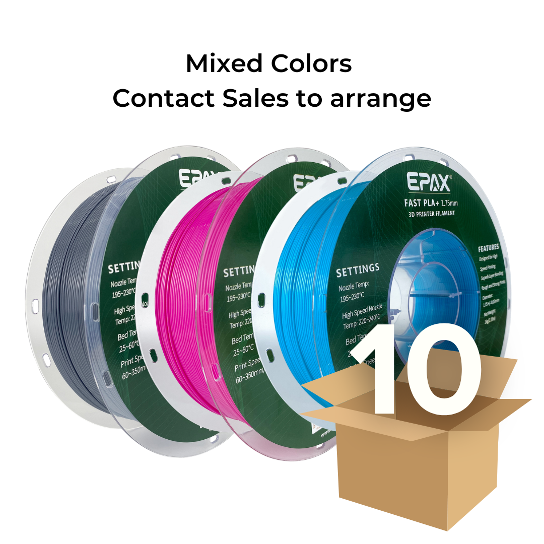 Wholesale Case EPAX 1.75 mm Fast PLA+  (10 spools in a case)
