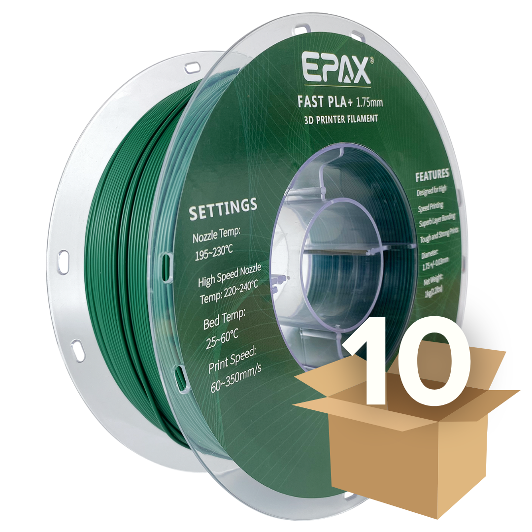 Wholesale Case EPAX 1.75 mm Fast PLA+  (10 spools in a case)