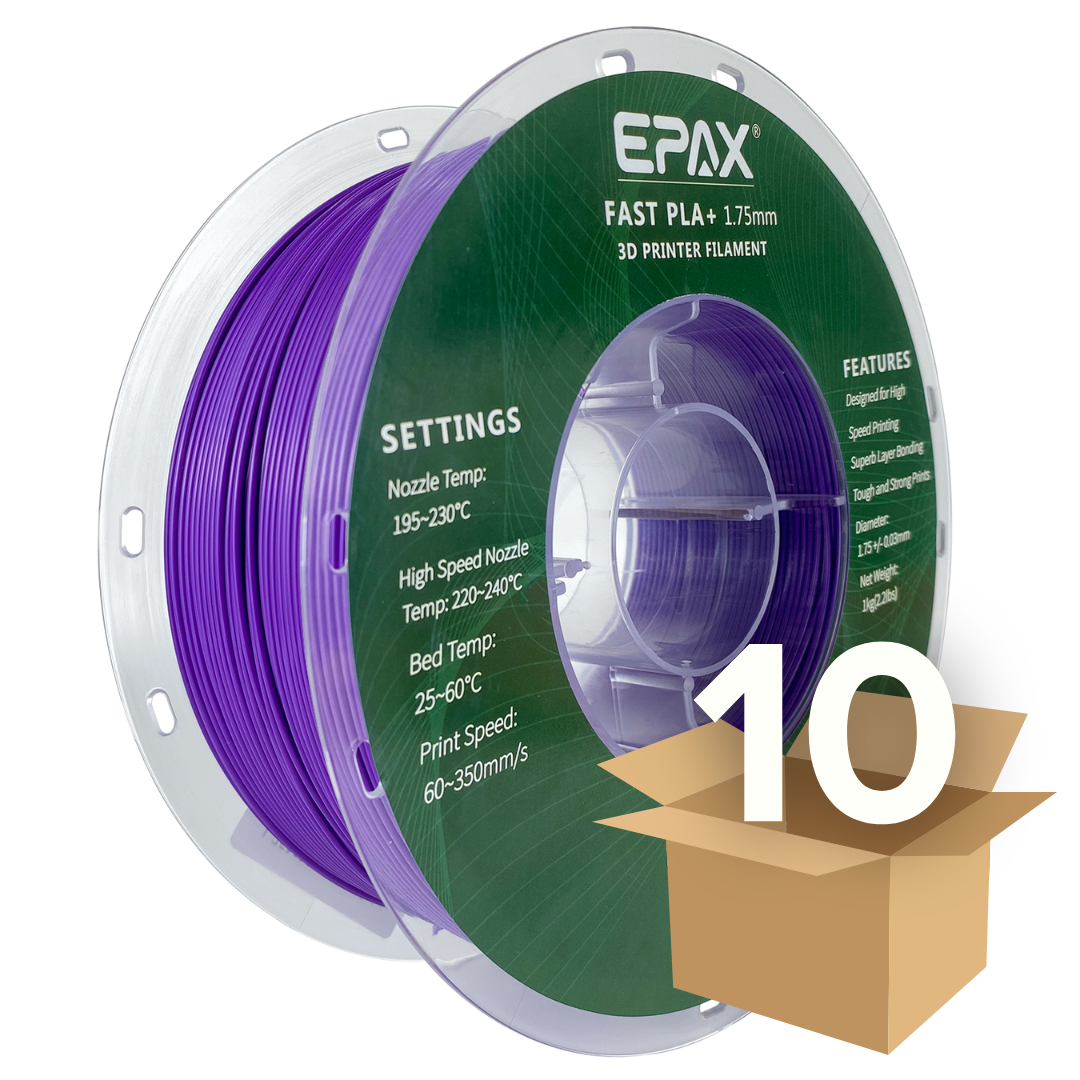 Wholesale Case EPAX 2.85 mm Fast PLA+  (10 spools in a case)