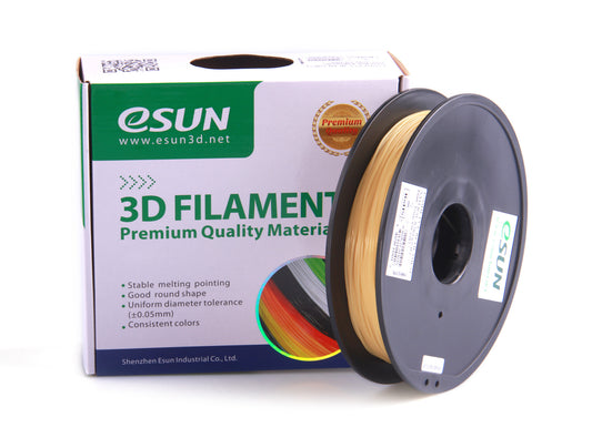 Clearance eSUN PVA Filament -Natural 1.75mm & 2.85mm- 0.5kg Spool
