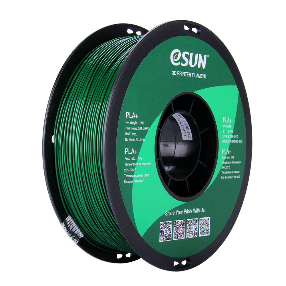 eSUN PLA+ 1.75mm Filaments Refill for 3D Printer No Spool 1KG