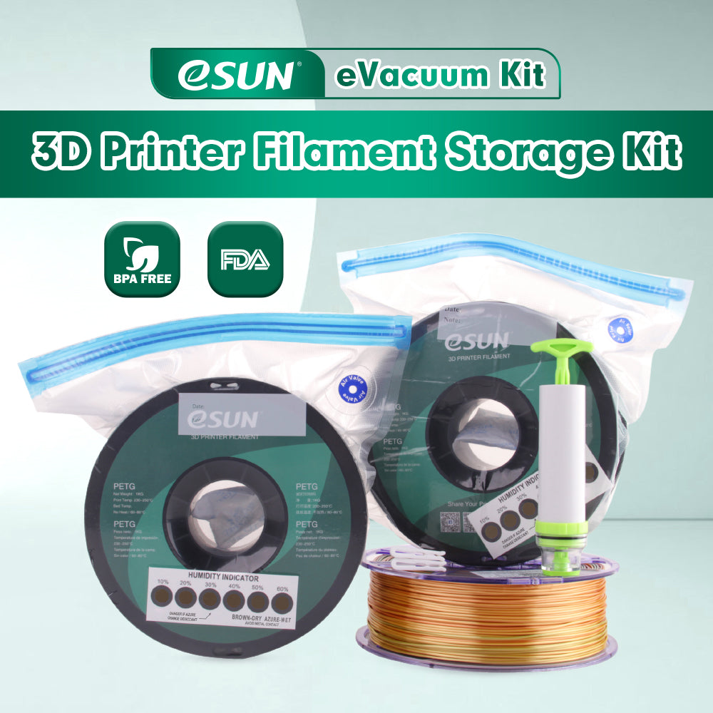 eSUN 3D Printing Filament Vacuum Storage Kit