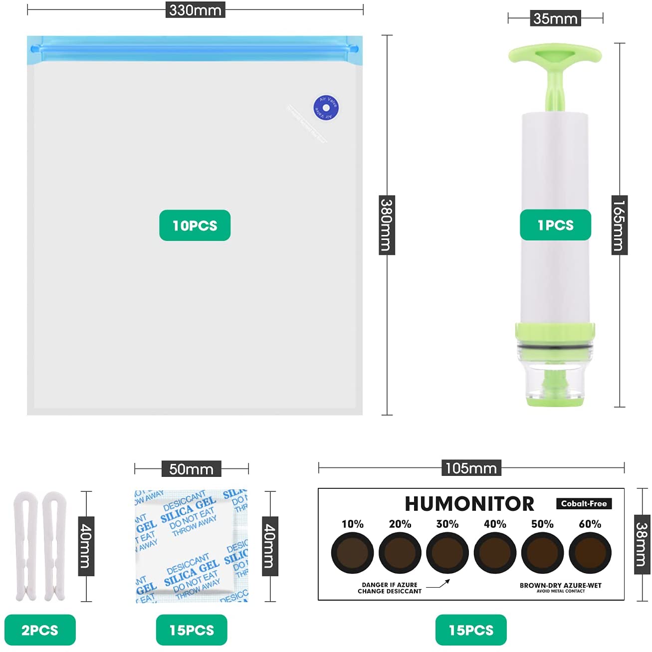 eSUN 3D Printing Filament Vacuum Storage Kit