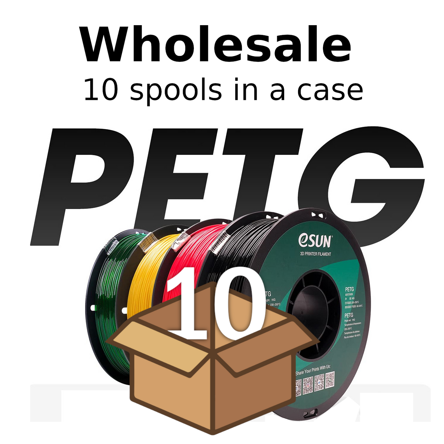 Wholesale Case eSUN PETG