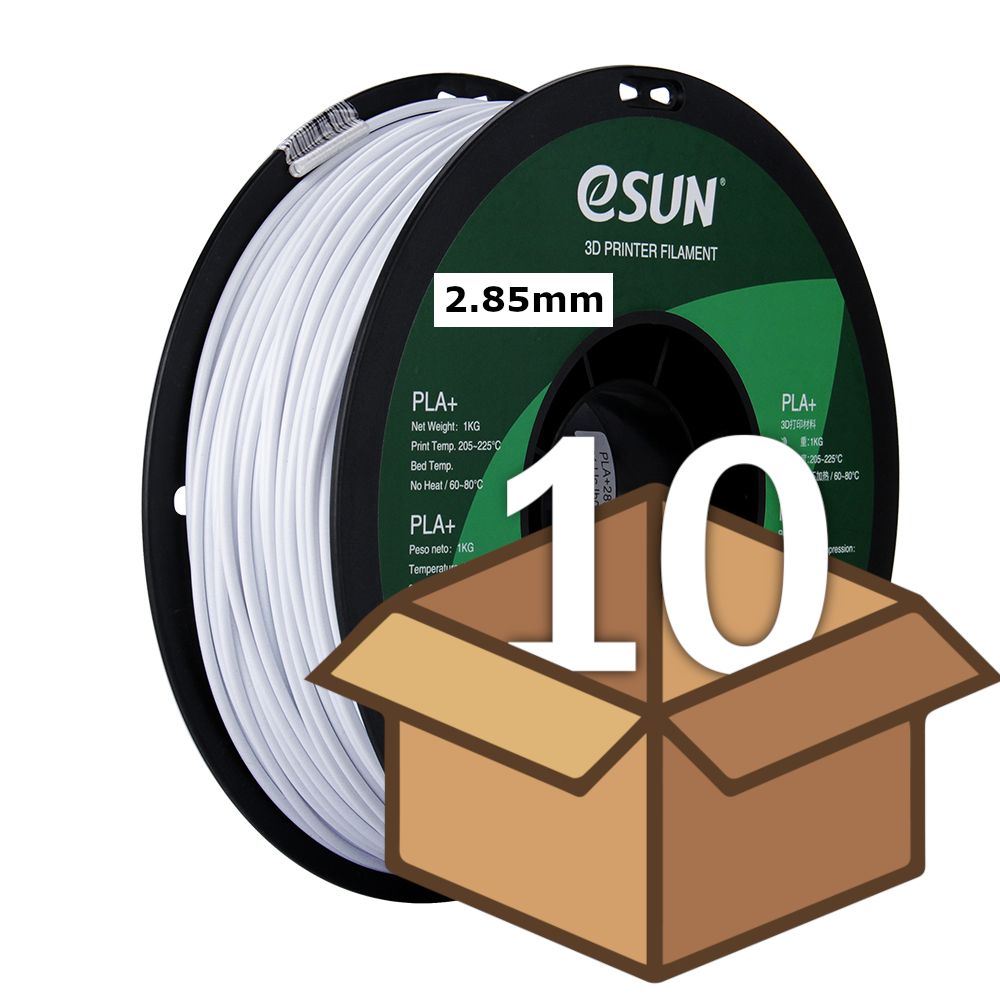 Wholesale Case 2.85 mm eSun PLA+ (10 spools in a case)