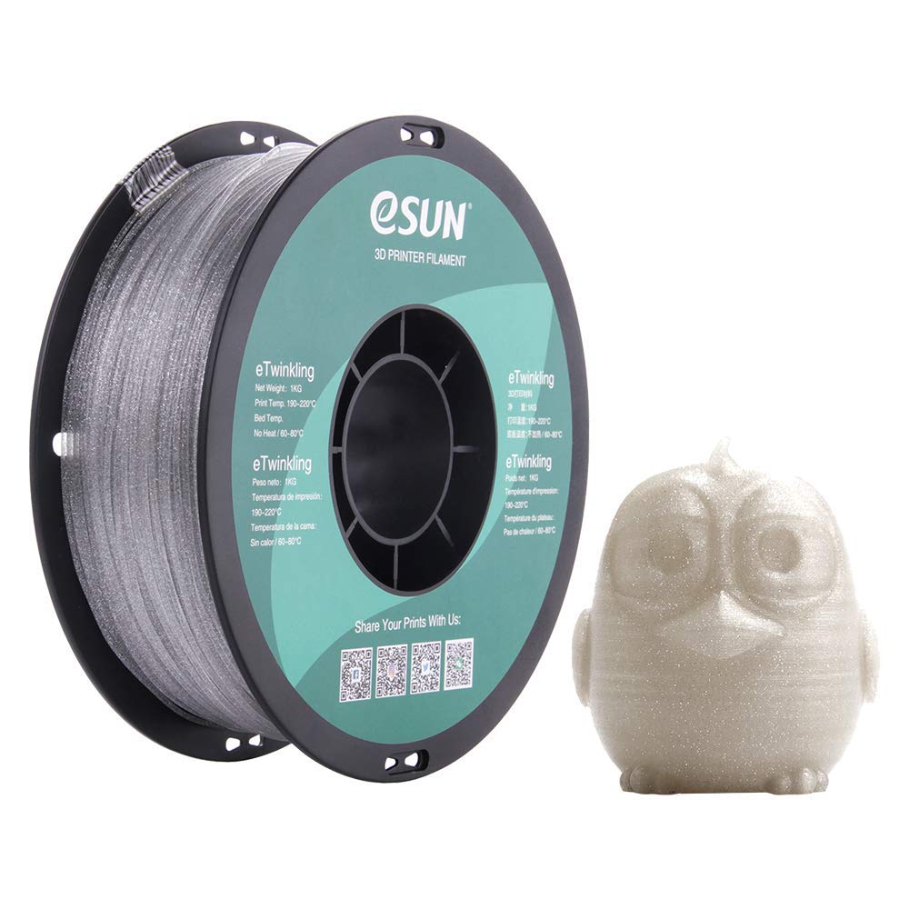 eSUN PLA Twinkling Filaments 1.75mm 1KG spool